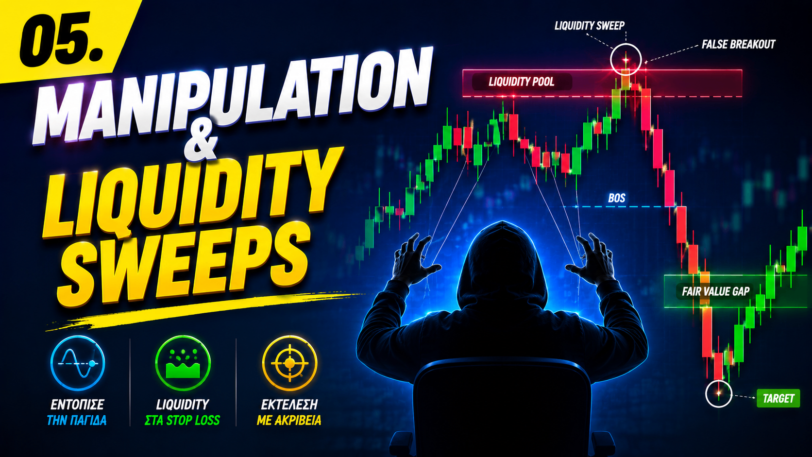 Μάθημα 05: Manipulation & Liquidity Sweeps